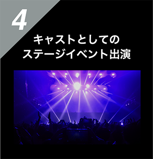 特典4 キャストとしてのステージイベント出演
